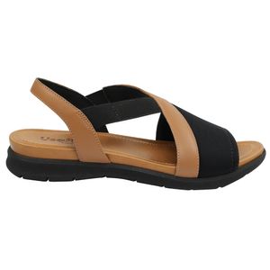 sandalia preta usaflex