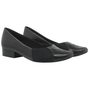 sapato scarpin usaflex preto