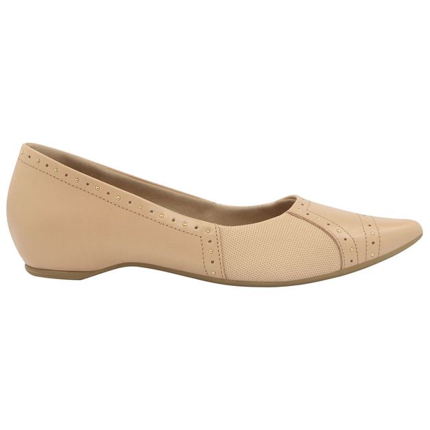 sapatilha bico fino usaflex