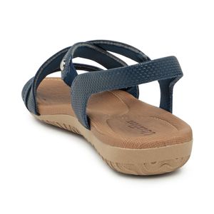sandalia usaflex azul marinho
