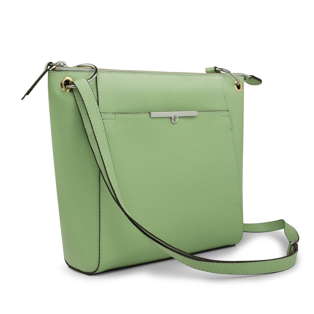 sage green cross body bolsa