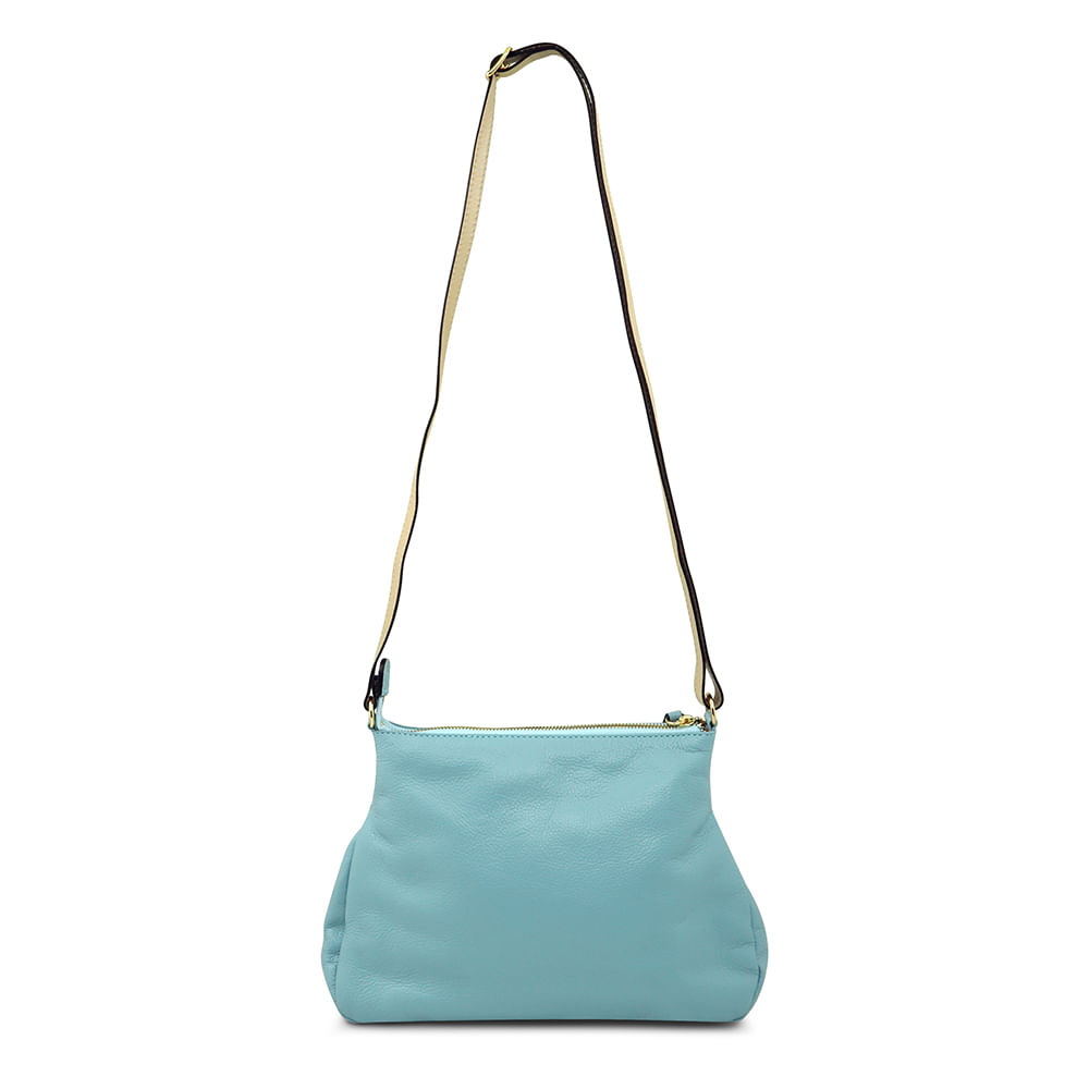light blue bucket bolsa