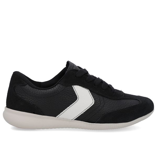 Tênis Preto Couro Branco 38