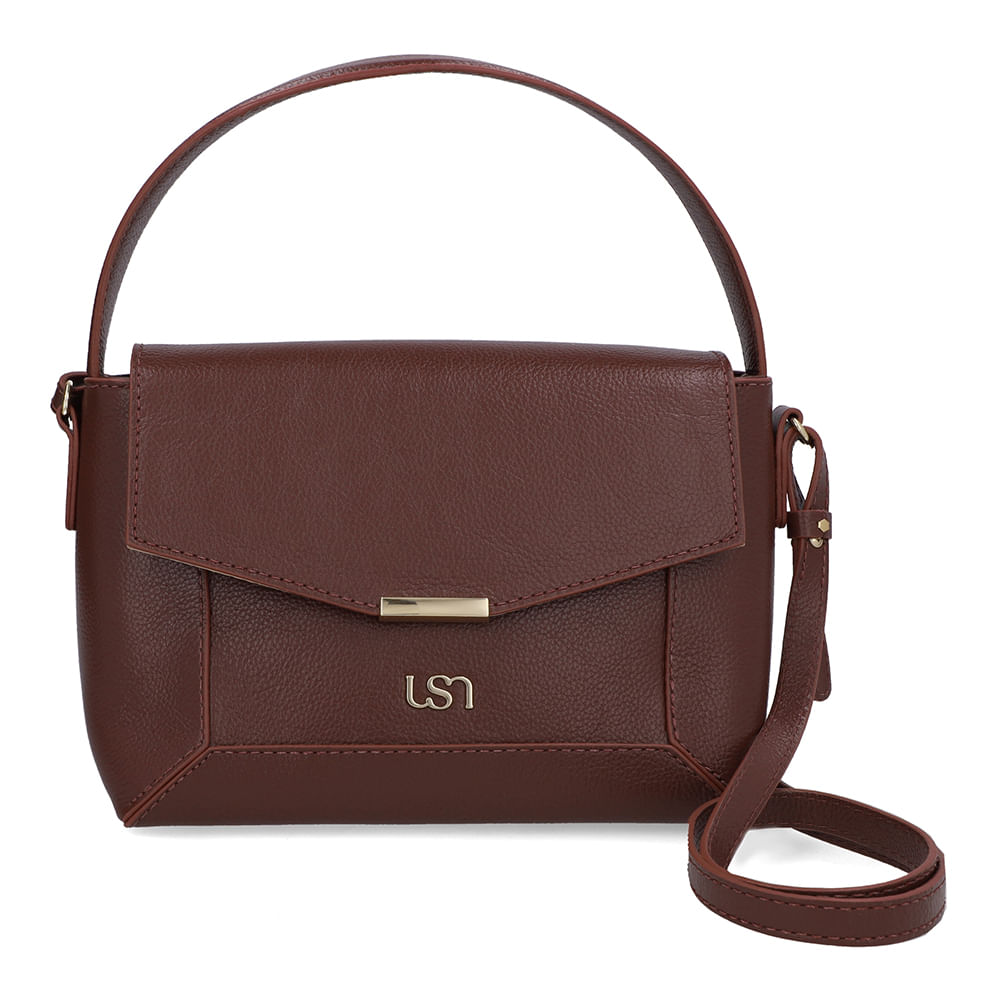 Bolsa Tote Couro Vermelha Alça Mão