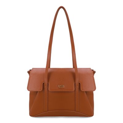 Bolsa Shopper Couro Marrom