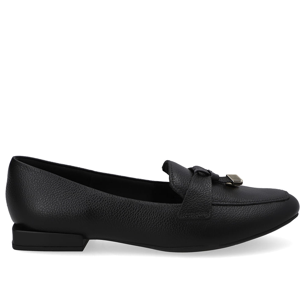 Loafer Preto Couro Top