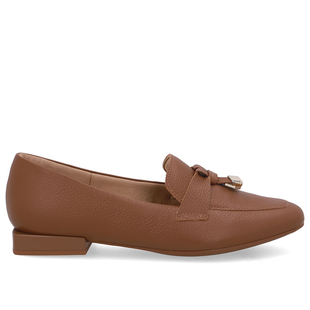 Loafer Marrom Couro Top