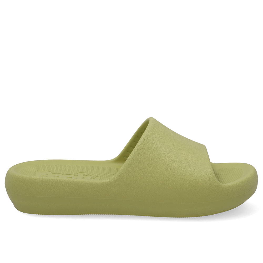 Chinelo Slide Verde Poofy