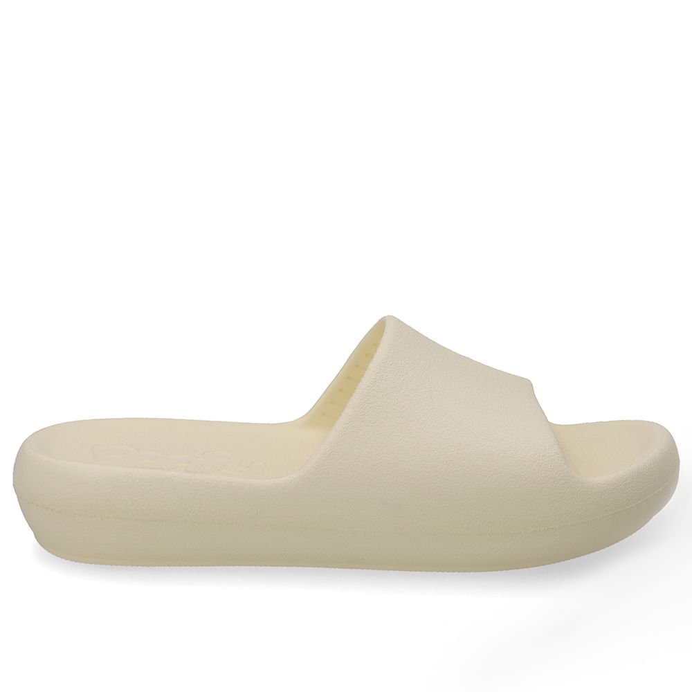 Chinelo Slide Amarelo Poofy