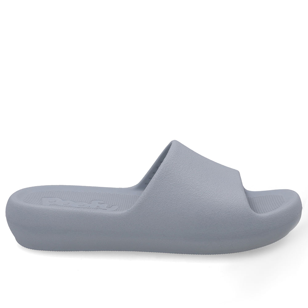 Chinelo Slide Azul Poofy